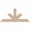 Ekena Millwork Richland Smooth Timber Gable Bracket, Douglas Fir, 60"W x 27"H x 3 1/2"D x 5 1/2"F, 11/12 Pitch GBW060X27X0406RIC00SDF - alternate 1